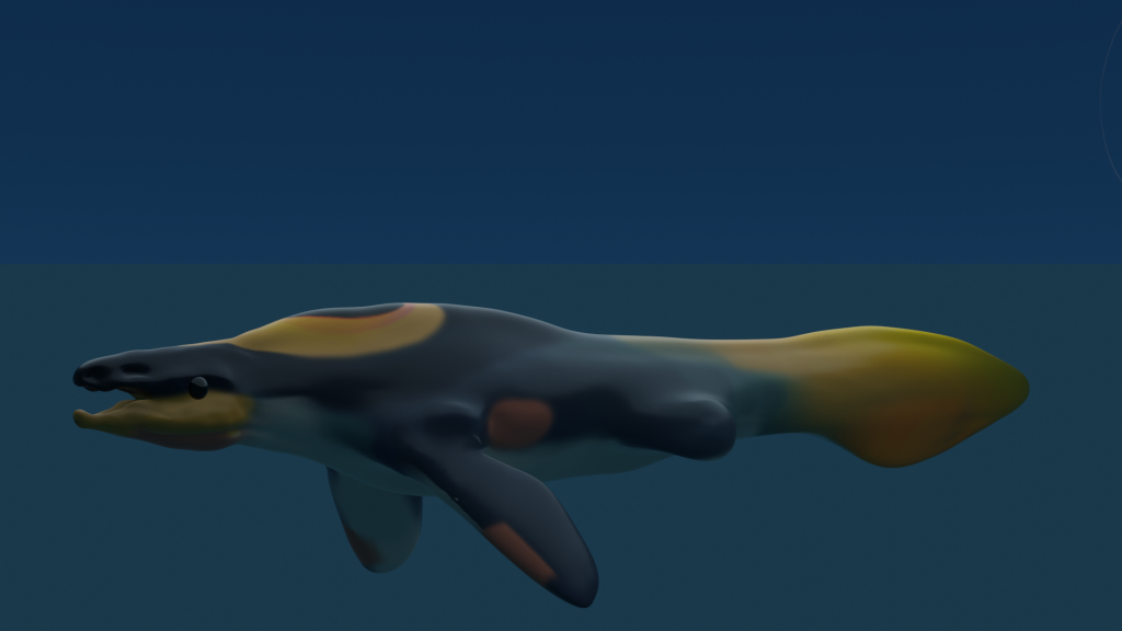 A fish I made in blender